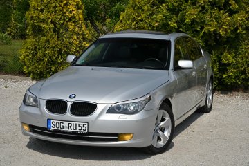 BMW 520d 177KM Dociąganie Drzwi Skóra NOWY ROZRZĄD Duża Navi 196tys!