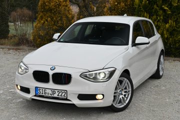 BMW 1 2.0d Xenon NOWY ROZRZĄD Serwis ASO Alpinweiss