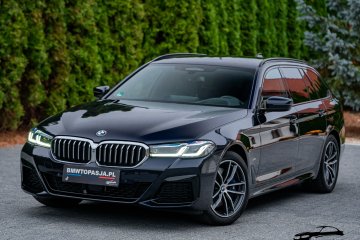 BMW 530i LCI MSport Lasery Harman Komfortowe Fotele Ambiente SerwisAS0