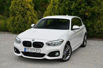 BMW 116i MPakiet FULL LED Navi Alpejska Biel Bezwypadkowa Tylko 37 tys