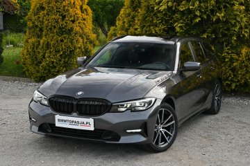 BMW 3 2.0d Panorama Czarny Sufit Sport Fotele Harman/Kardon Bezwypadek