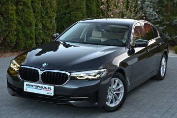 BMW 520i Sedan Komforty Skóra Harman 4Strefy Asystent Śliczne wnętrze