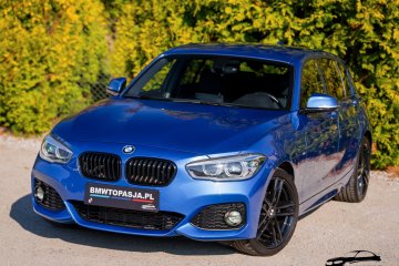 BMW 1 2.0D 2019r MPakiet Estoril Blau 100% Bezwypadkowa Serwis ASO BMW