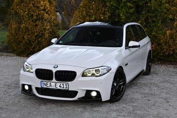 BMW 530d MPakiet Alpejska Biel Serwis ASO NOWY ROZRZĄD Bezwypadkowa