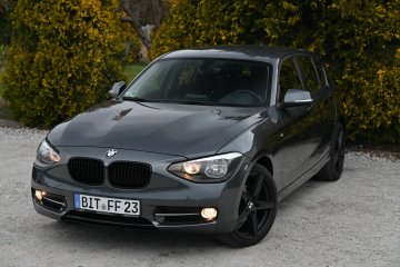 BMW 1 2.0D Klimatronik Alu`18 Podgrzewane Fotele NOWY ROZRZĄD Zadbana