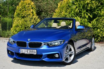 BMW 430i CABRIO MPakiet Lift Bogate Wyposażenie Tylko 69 tys km