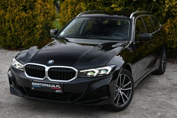 BMW 3 2.0D Lifting Kubełki Tablet Asystent Jazdy 100% Bezwypadkowa