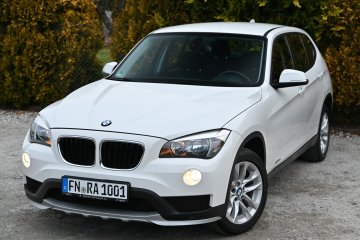 BMW X1 2.0D 143KM Navi HAK Alpejska Biel Serwis ASO Tylko 179tys km