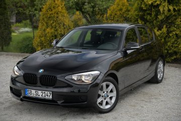 BMW 1 2.0d Czarna Klimatronik Bezwypadkowa Tylko 174tyś km