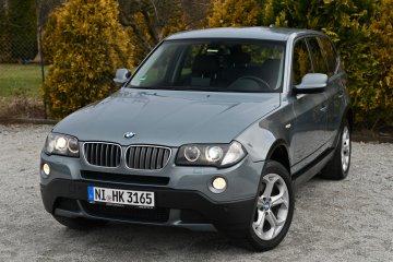 BMW X3 4x4 Skóra Xenon Navi NOWY ROZRZĄD Bezwypadkowa