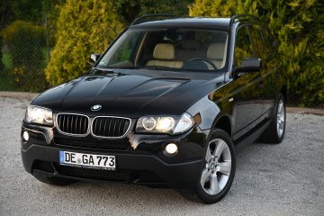 BMW X3 4x4 Xenon Czarna Nowy Rozrząd Tylko 150tyś
