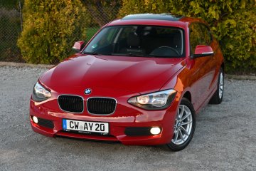 BMW 1 2.0d 3D Czerwień NOWY ROZRZĄD Tylko 196tys km