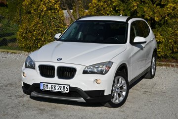 BMW X1 2.0d Lift Navi NOWY ROZRZĄD 100% Bezwypadkowa Alpejska Biel