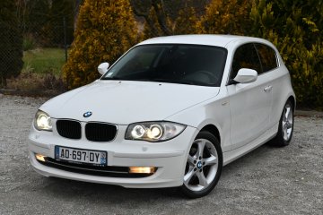 BMW 1 2.0d Xenon NOWY ROZRZĄD Biała Bezwypadkowa