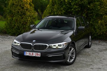 BMW 520d 190KM LED Skóra Kamera Cofania Duża Navi Bezwypadkowa 182tys