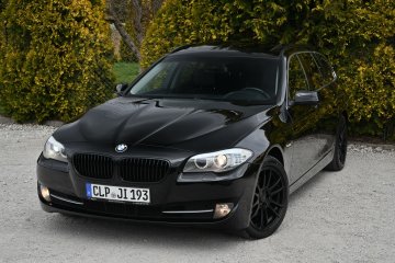 BMW 520D 184KM Panorama Pół Skóry Kubełkowe NOWY ROZRZĄD Śliczna