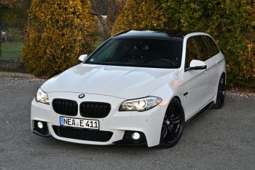 BMW 530d MPakiet Alpejska Biel Serwis ASO NOWY ROZRZĄD Bezwypadkowa