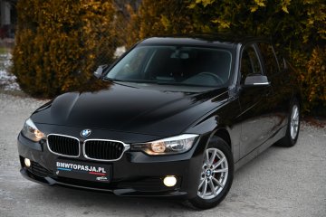 BMW 3 2.0D 2014r Sedan Czarny NOWY ROZRZĄD Serwis ASO BMW Śliczna