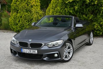 BMW 428i 245KM Cabrio Fabryczny MPakiet H/Karon HeadUp Pamięć Foteli