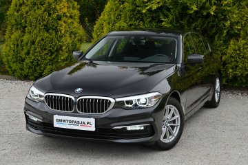 BMW 520i Sedan Full LED Duża Navi Hak 100%Bezwypadkowa Tylko 134tys km