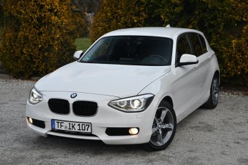 BMW 1 2.0d Xenon Skóra Navi NOWY ROZRZĄD Alpejska Biel Tylko 150tys km