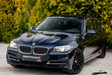 BMW 525D 218KM Lift Skóra Harman Kubełki NOWY ROZRZĄD Hak ALU `19