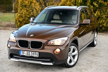BMW X1 2.0d NOWY ROZRZĄD 100% Bezwypadkowa Brązowa XLINE