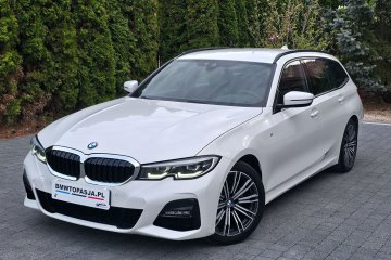 BMW 320D 190KM MPakiet Reflektory Skrętne HiFi Kamera 100%Bezwypadkowa