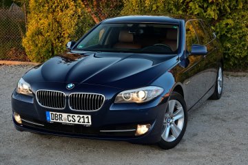 BMW 520D 184KM Automat NOWY ROZRZĄD Rude Skóry