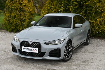 BMW 420D MPakiet 190KM Gran Coupe Śliczna Bezwypadkowa Brooklyn Gray