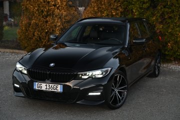 BMW 320xd MPAKIET Skóra Aktywny Tempomat Serwis ASO BMW 100%Bezwypadek