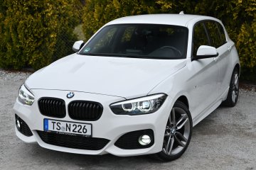 BMW 118i Lift MPakiet Full LED Alcantara 18 Alpejska Biel Tylko 144tys