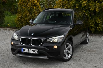 BMW X1 2.0d Lift Navi Android Xenon Czarna NOWY ROZRZĄD Tylko 158 tys