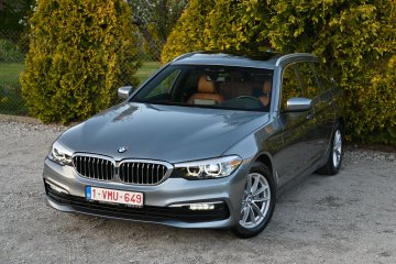 BMW 520D Panorama HeadUp Skóra HAK 100% Bezwypadkowa Śliczna