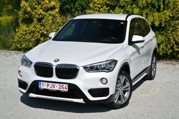 BMW X1 2.0D 190KM Xdrive 4x4 Biała Perła Navi H/Kardon HeadUp Śliczna