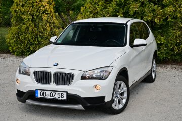 BMW X1 2.0d Lift Navi NOWY ROZRZĄD Alpejska Biel 100% Bezwypadek