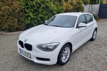 BMW 1 2.0D Alpejska Biel NOWY ROZRZĄD 100% Bezwypadkowa Śliczna