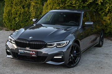 BMW 330e MSport Sedan LASER Skóra Aktywny Tempomat Bezwypadkowa Śliczn