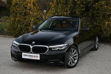 BMW 520D 190KM Lift Fotele Sport Aktywny Tempomat Hak Kamera Śliczna