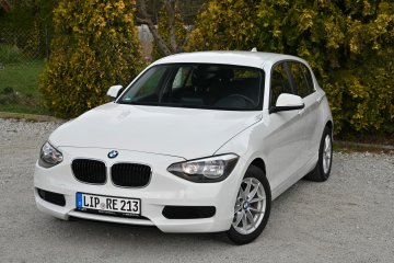 BMW 1 2.0D Alpejska Biel NOWY ROZRZĄD 100%Bezwypadkowa Tylko 192tys km