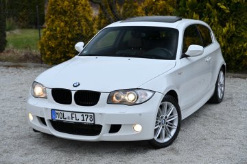 BMW 123d MPAKIET Xenon Navi Rude Skóry Bezwypadkowa