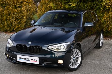 BMW 1 2.0D Sport Line Xenon, Navi, Klimatronik, Kubełki Śliczna 2014r