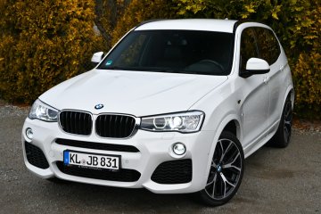 BMW X3 2.0D 190KM MPakiet Xenon HeadUp Alu`20 100%Bezwypadkowa Śliczna