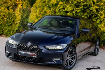 BMW 420i Coupe 184KM Fotele Sport FULL LED Kamera Bezwypadkowa Śliczna