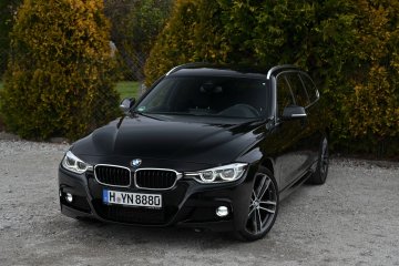 BMW 320xd 190KM MPakiet HAK HeadUp Duża Navi NOWY ROZRZĄD Alcantara