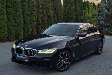 BMW 530e Lift MPakiet Adaptive LED Komforty HiFi Hamulec M Serwis ASO
