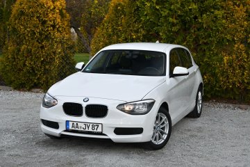 BMW 1 2.0D Alpejska Biel NOWY ROZRZĄD 100% Bezwypadkowa Śliczna