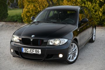 BMW 120d 177KM MPakiet Xenon Navi Czarna Śliczna