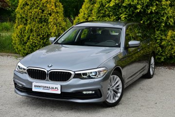 BMW 530i 252KM Kamera Kubełki El.Hak Aktywny Tempomat Bezwypadkowa
