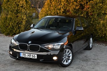 BMW 1 2.0D 2014r Czarna NOWY ROZRZĄD 100% Bezwypadkowa Tylko 139tys km